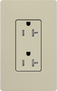Satin Tamper-Resistant Receptacle 20 Amp, 125V, 4.69 x 2.94 Inch