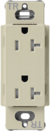 Satin Tamper-Resistant Receptacle 20 Amp, 125V, 4.69 x 2.94 Inch
