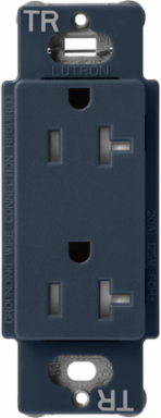 Tamper-Resistant Receptacle, 20 Amp, 125V, Satin Finish, 4.69 x 2.94 Inch