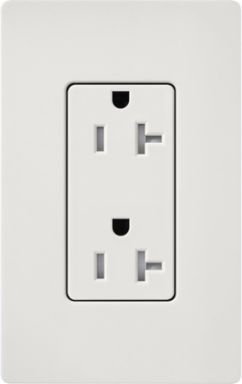 Satin 20A Tamper-Resistant Receptacle, 125V, 4.69 x 2.94 Inch