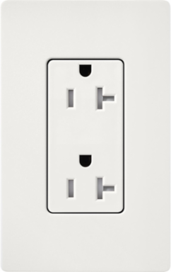20A Tamper-Resistant Duplex Receptacle, 125V, Satin Finish, 4.69 x 2.94 Inch