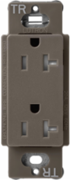 Satin 20 Amp Tamper-Resistant Receptacle, 125V, 4.69 x 2.94 Inch