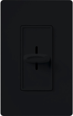 Skylark 120V Slide-to-Off Variable Fan Speed Control, 5A, Gloss Black, 4.69 x 2.94 Inch