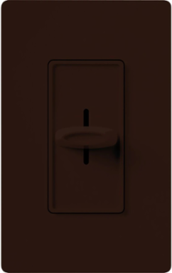 Skylark 120V Slide-to-Off Variable Fan Speed Control, 5A, 4.69 x 2.94 Inch, Brown