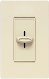 Skylark 120V Slide-to-Off Fan Speed Control, 5A, 4.69 x 2.94 Inch, Ivory Gloss Finish