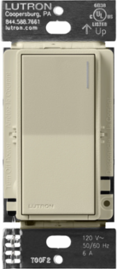 Sunnata Touch Switch, 6A Lighting & 3A Motor, Satin Finish, Clay Color