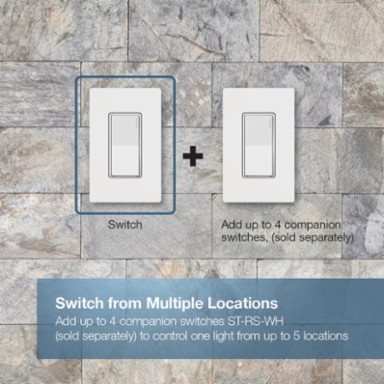 Sunnata Switch 6A Lighting & 3A Motor Control, Satin Finish, Midnight Color