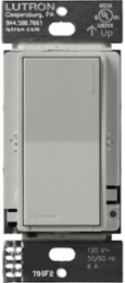 Sunnata Switch, 6A Lighting Control, Plastic/Metal, Satin Finish, Pebble Color