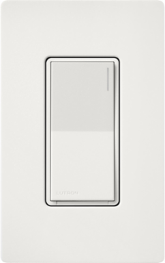 Sunnata Switch 6A Lighting Control, 3A 1/10 HP Motor, Satin Finish, Architectural White