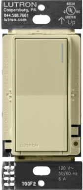 Sunnata Switch, 6A Lighting/3A 1/10 HP Motor, Satin Finish, Neutral Wire Required