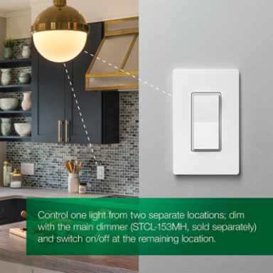 Sunnata Accessory Switch 6A Light Almond, Gloss Finish, 120V