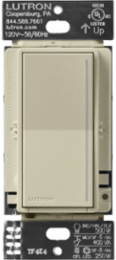 Sunnata PRO LED+ Touch Dimmer Switch, 250W LED/500W Incandescent, Clay, Satin Finish