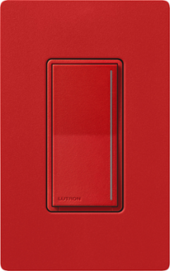 Sunnata PRO LED+ Touch Dimmer Switch, 250W LED/500W Incandescent, Signal Red, Satin Finish