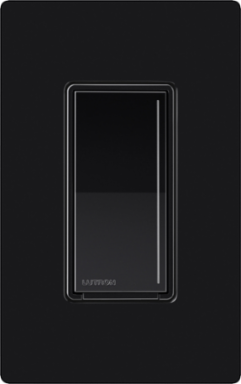 Sunnata Companion Dimmer Switch, Black, Gloss Finish, 2.94 Inch Width, 4.69 Inch Length