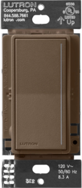 Sunnata Companion Dimmer Switch, 4.69 Inch Length, Espresso Color, Satin Finish