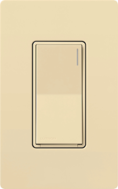 Sunnata Companion Switch, Lighting Control, Gloss Finish, Ivory Color, 2.94 Inch Width