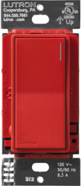 Sunnata Companion Switch, 4.69 Inch Length, Signal Red, For Multi-Location Control