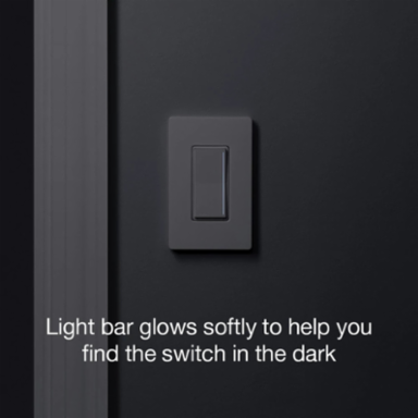 Sunnata Touch LED+ Dimmer Switch, 150W LED/600W Incandescent, Glossy Black