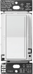 Sunnata Touch Dimmer Switch 150W LED, 600W Incandescent, Glossy White Finish