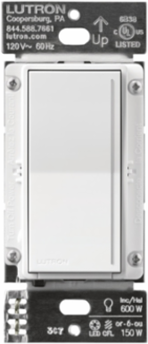 Sunnata Touch Dimmer, 600 W, 3-Way, 4.69 x 2.94 Inch, White