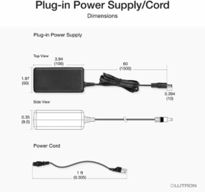 Plug-In Power Supply 24V 36W for Lumaris Tunable White Tape Light
