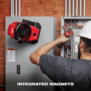 M12™ Mounting Fan with 6 Inch Blade, 400 CFM Airflow, 18V Power