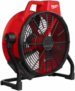 M18™ Brushless 18 Inch Fan, 3 Speeds, 3400 CFM, Corded/Cordless, Red/Black