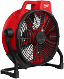 M18™ Brushless 18 Inch Fan, 3 Speeds, 3400 CFM, Corded/Cordless, Red/Black