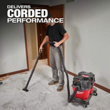 M18 FUEL™ 6 Gallon Cordless Wet/Dry Vacuum - 87 CFM, 1-7/8" Hose Diameter, 26 lbs