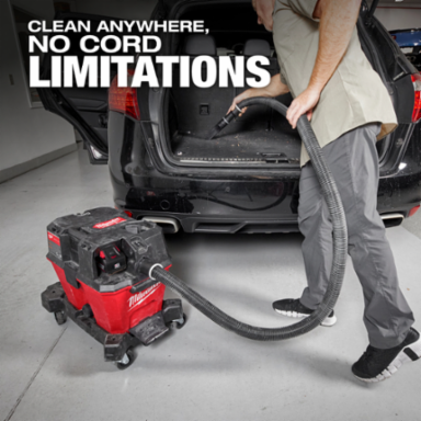 M18 FUEL™ 6 Gallon Cordless Wet/Dry Vacuum - 87 CFM, 1-7/8" Hose Diameter, 26 lbs