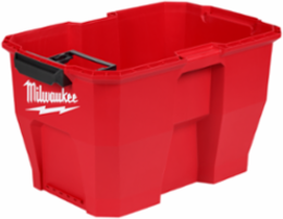 9 Gallon Wet/Dry Vacuum Tank, Red/Black Polypropylene Construction