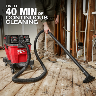 M18 FUEL™ 9 Gallon Cordless Wet/Dry Vacuum Kit, 109 CFM, 1-7/8" Hose