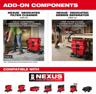 M18 FUEL™ 12 Gallon Wet/Dry Vacuum Kit, 109 CFM, 50.29 lbs, Cordless