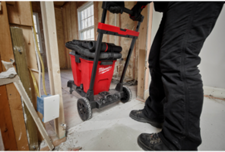 Premium Wet/Dry Vacuum Cart, 32.2 Inch Length, 16.1 Pounds, Polypropylene