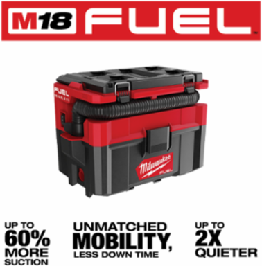 M18 FUEL™ PACKOUT™ 2.5 Gallon Wet/Dry Vacuum-Reconditioned
