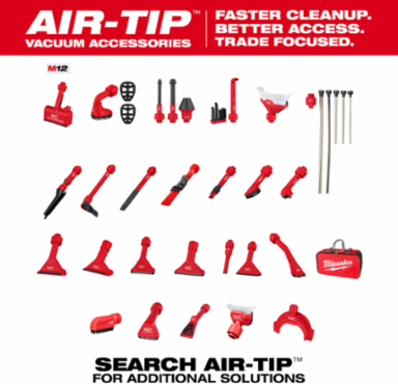 M12™ AIR-TIP™ Utility Nozzle, 6 Inch Width, 2.4 lbs, Compatible with M12™ Battery