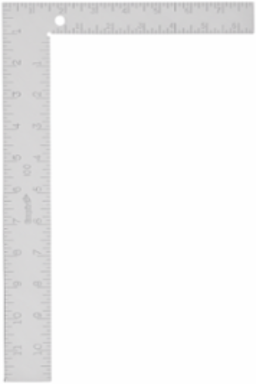 8 in. x 12 in. Steel Carpenter Square
