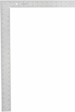 Professional Framing Square 24 Inch x 16 Inch, Steel with Epoxy Finish