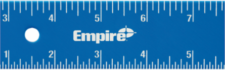 True Blue® Laser Etched Framing Square, 16 Inch x 24 Inch, Anodized Aluminum