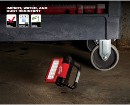 REDLITHIUM™ USB ROVER™ 550 Lumens Pivoting Flood Light, 210° Rotation