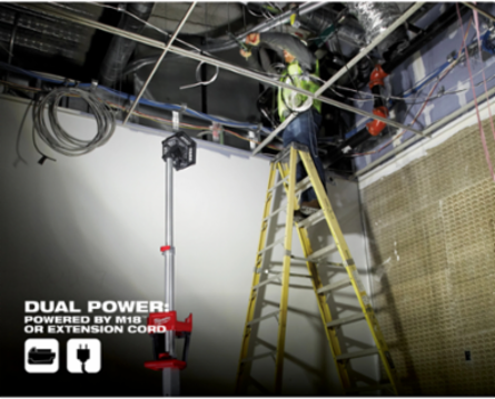 M18™ ROCKET™ Dual Power Tower Light 2500 Lumen, 7 Ft Extension