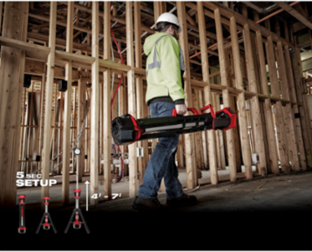 M18™ ROCKET™ Dual Power Tower Light 2500 Lumen, 7 Ft Extension