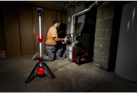 M12™ ROCKET™ Dual Power Tower Light, 5 Ft. 8 in., 1400 Lumens, LED