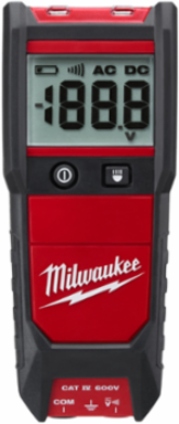 Auto Voltage/Continuity Tester with 600V AC/DC, Backlit LCD Display