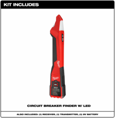 Circuit Breaker Finder w/ LED