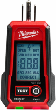 Digital GFCI Receptacle Tester
