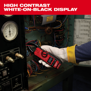 True-RMS Clamp Meter for HVAC/R, 1.3 Inch Jaw Opening, 600 A AC/DC