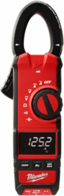 True-RMS Clamp Meter, 1.30 Inch Jaw Opening, Measures Up to 600 A AC/DC