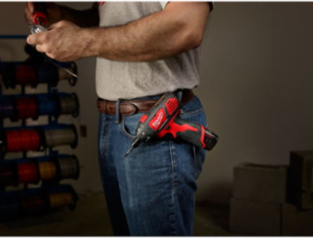 M12 1/4 Inch Hex Screwdriver, 175 in-lbs Torque, 500 RPM, 2 lbs Weight
