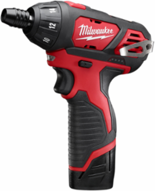 M12 1/4 Inch Hex Screwdriver, 175 in-lbs Torque, 6.5 Inch Length, 2.0 lbs Weight